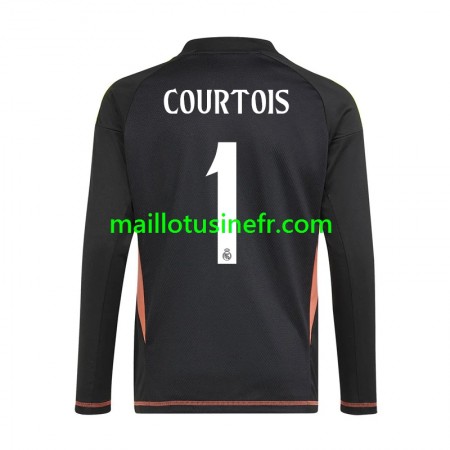 Maillot de Foot Real Madrid Thibaut Courtois 1 Extérieur Gardien 2024-25 Maillot de Foot Real Madrid Thibaut Courtois 1 Extérieur Gardien 2024-25